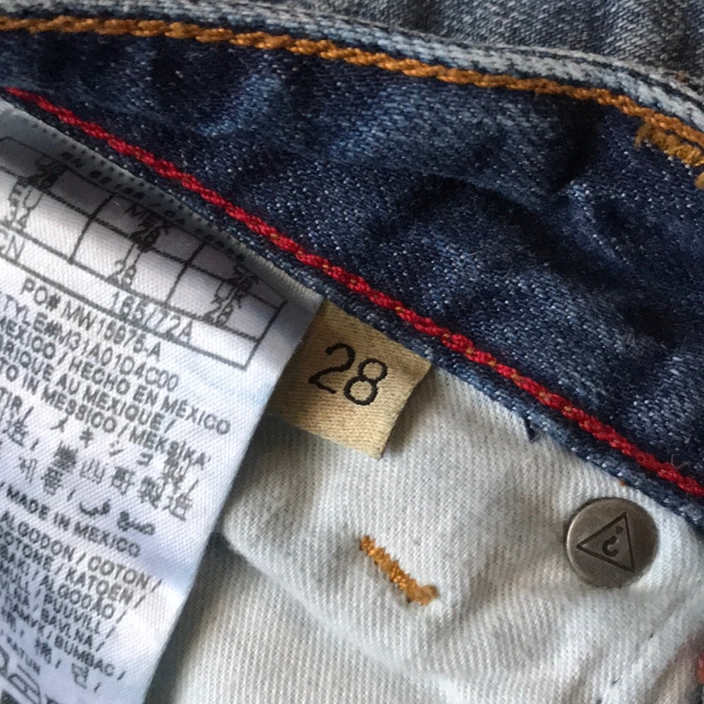 VINTAGE GUESS alameda-slim tapered  jeans - Picture 7 of 11